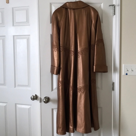 Dero by Rocco D’Amelio leather swing coat - Picture 3 of 3